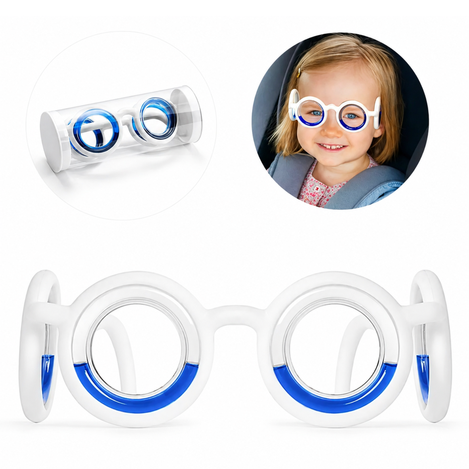 Motion Sickness Glasses Drug-Free Travel Relief – NexaBaba