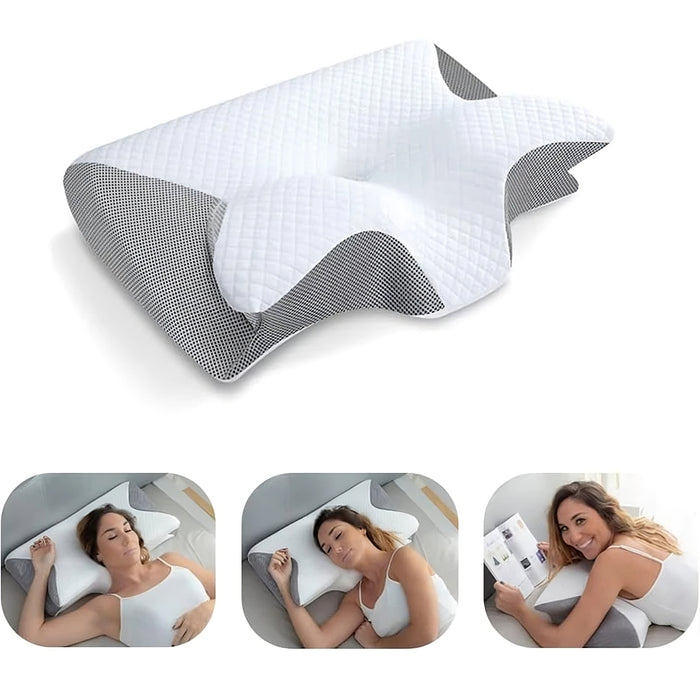 Memory Foam Cervical Pillow – Ergonomic Neck & Spine Support