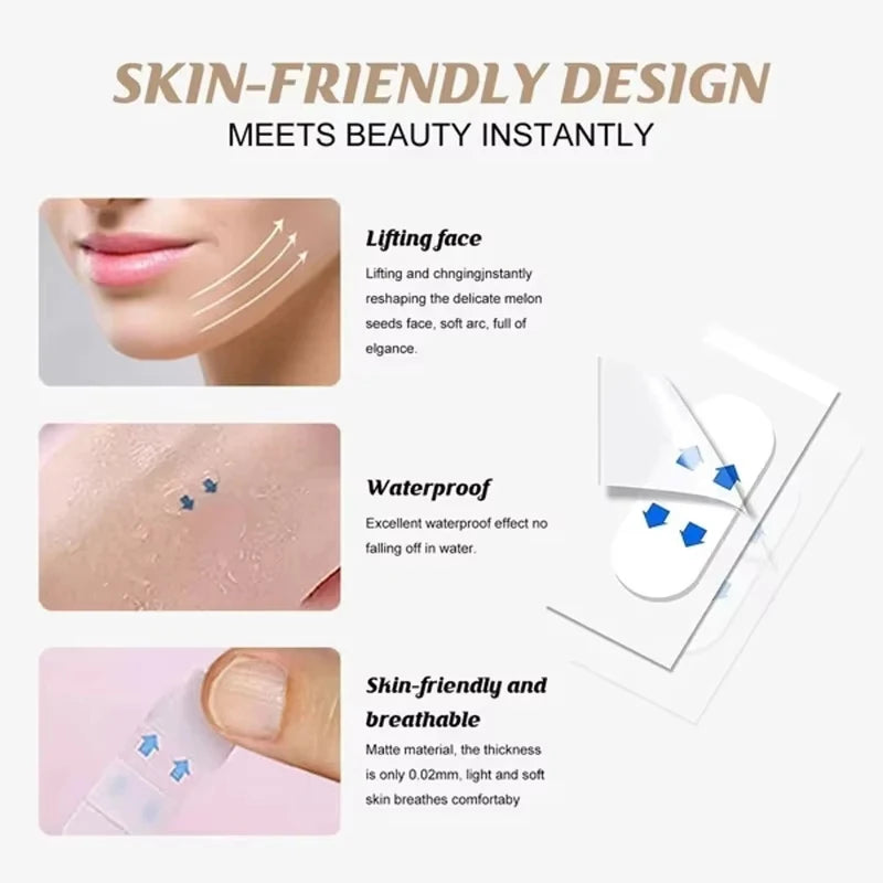 Invisible Face Lift Stickers 3 Box Set – NexaBaba