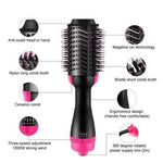 Hair Dryer Brush Full Product View – NexaBaba