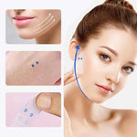 Face Lift Stickers Close Up on Skin – NexaBaba