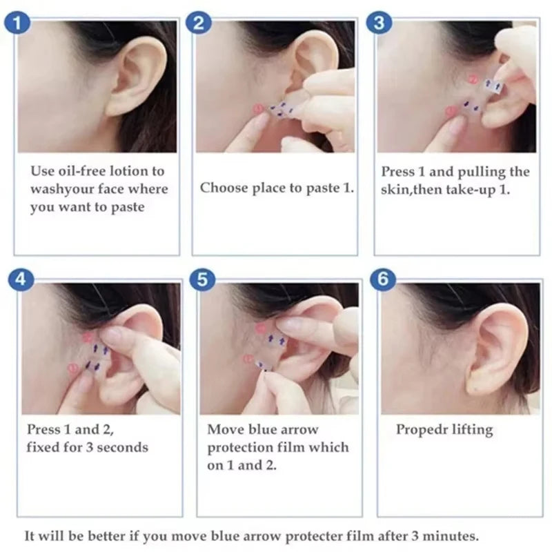 Anti-Aging Face Lift Stickers 1 Box 40pcs – NexaBaba
