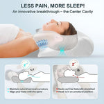Memory Foam Cervical Pillow – Ergonomic Neck & Spine Support
