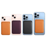 Magnetic Wallet Phone Case Orange Color – NexaBaba