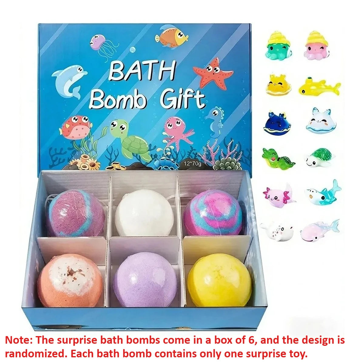 Bath Bombs Gift Set for Kids Close Up – NexaBaba