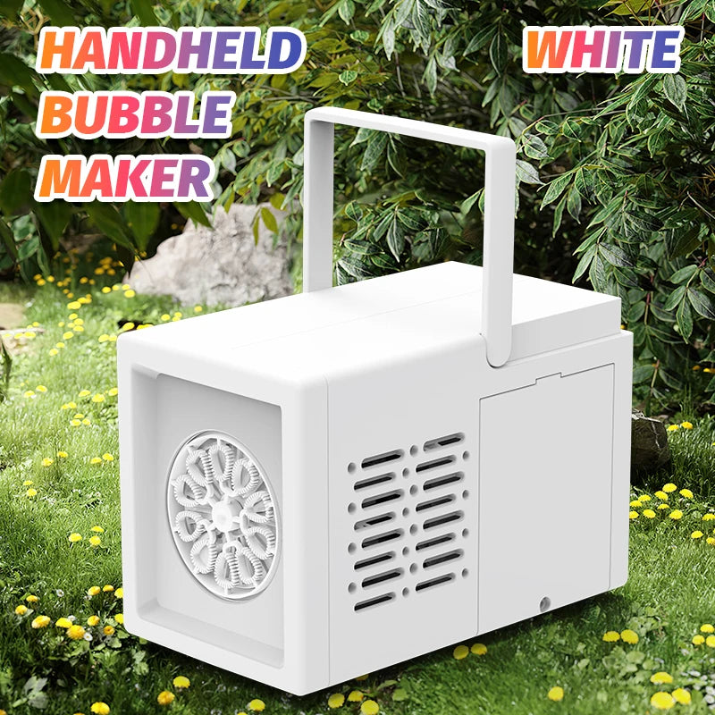 Automatic Bubble Machine Outdoor Fun for Kids – NexaBaba